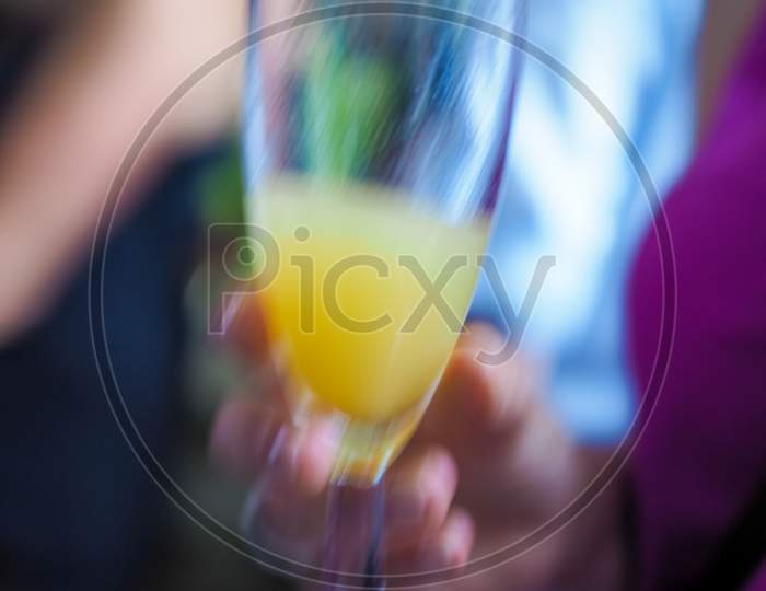 Cocktail Blur Background