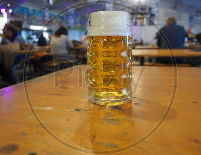 German Lager Beer Glass