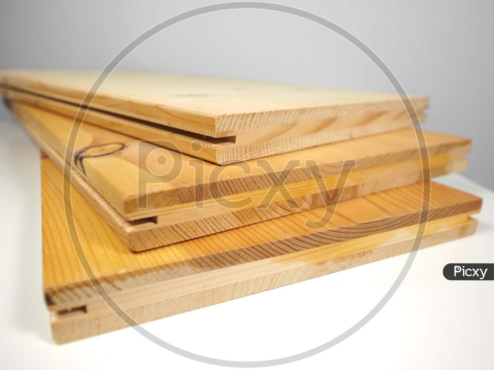 Wood Planks On Table