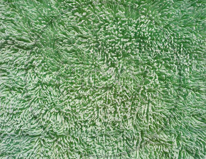 Green Carpet Texture Background