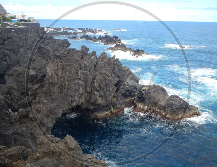 View Of The Madeira Coastline