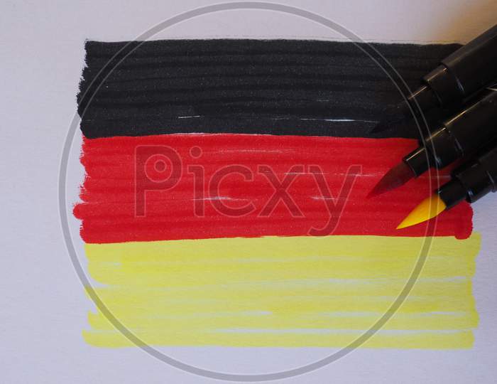 German Flag Of Germany