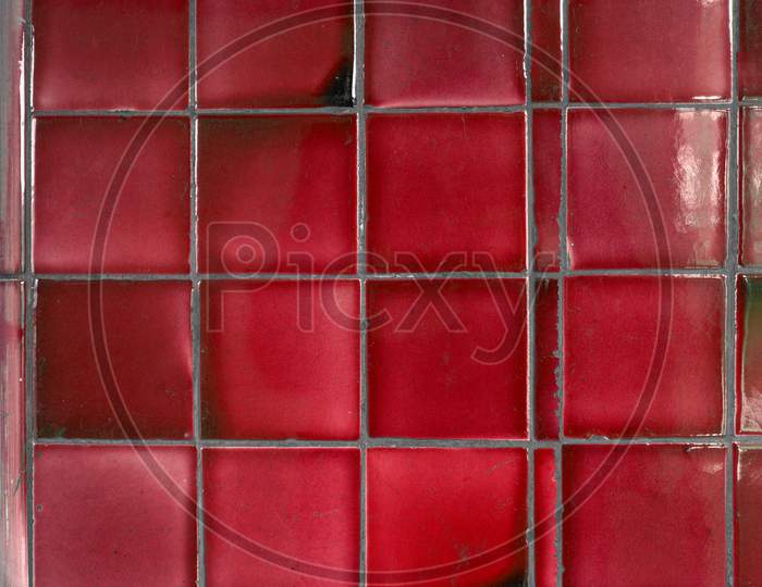Red Tiles Texture
