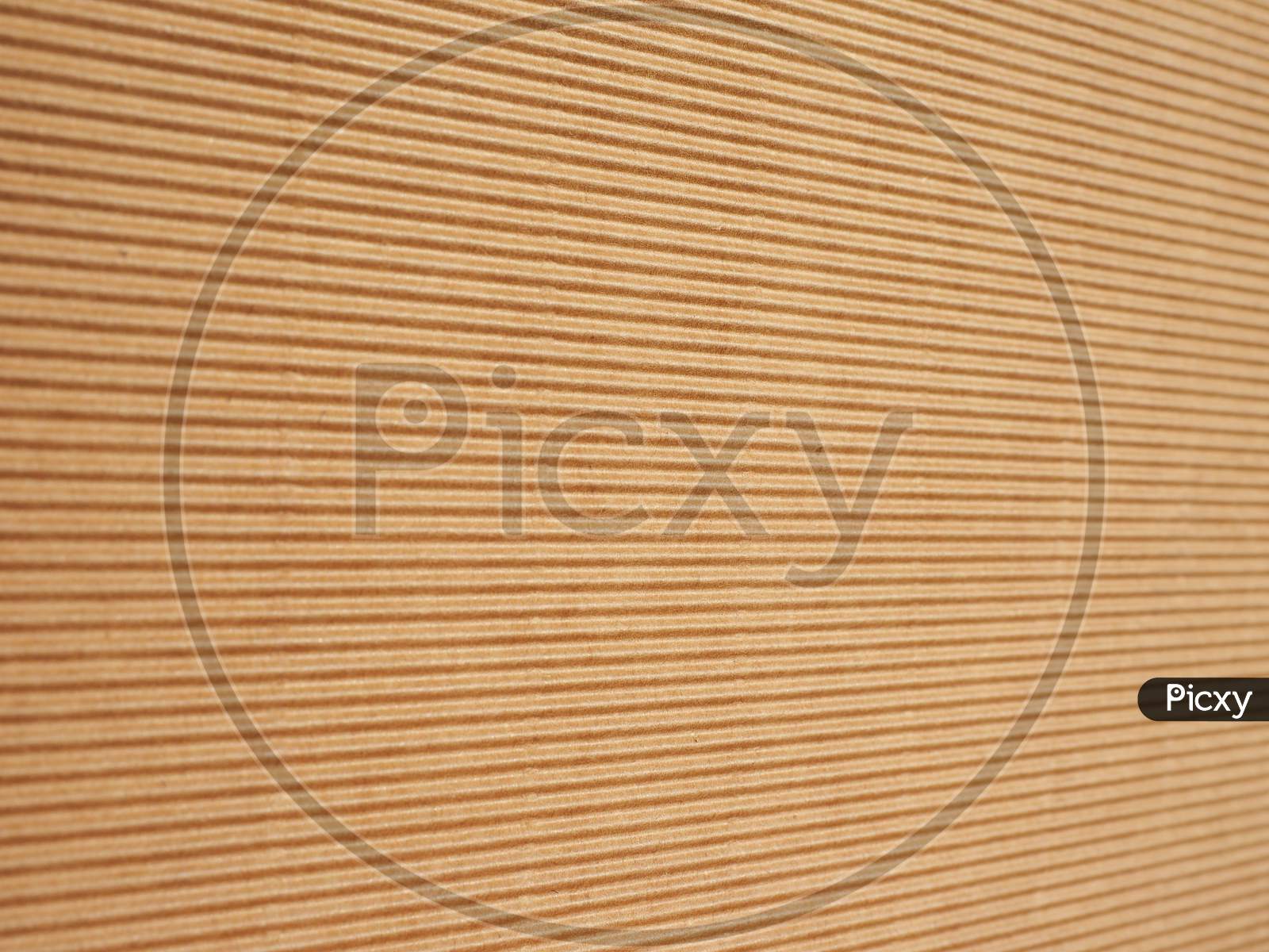 Grunge Brown Corrugated Cardboard Texture Background