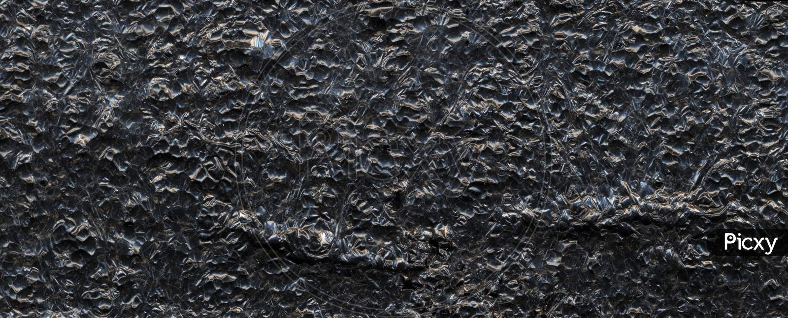 Black Insulation Foam Background