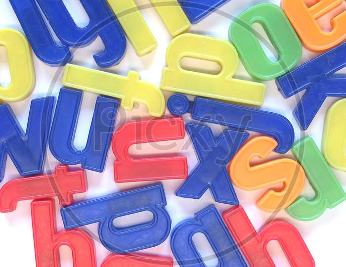 Toy Plastic Letters