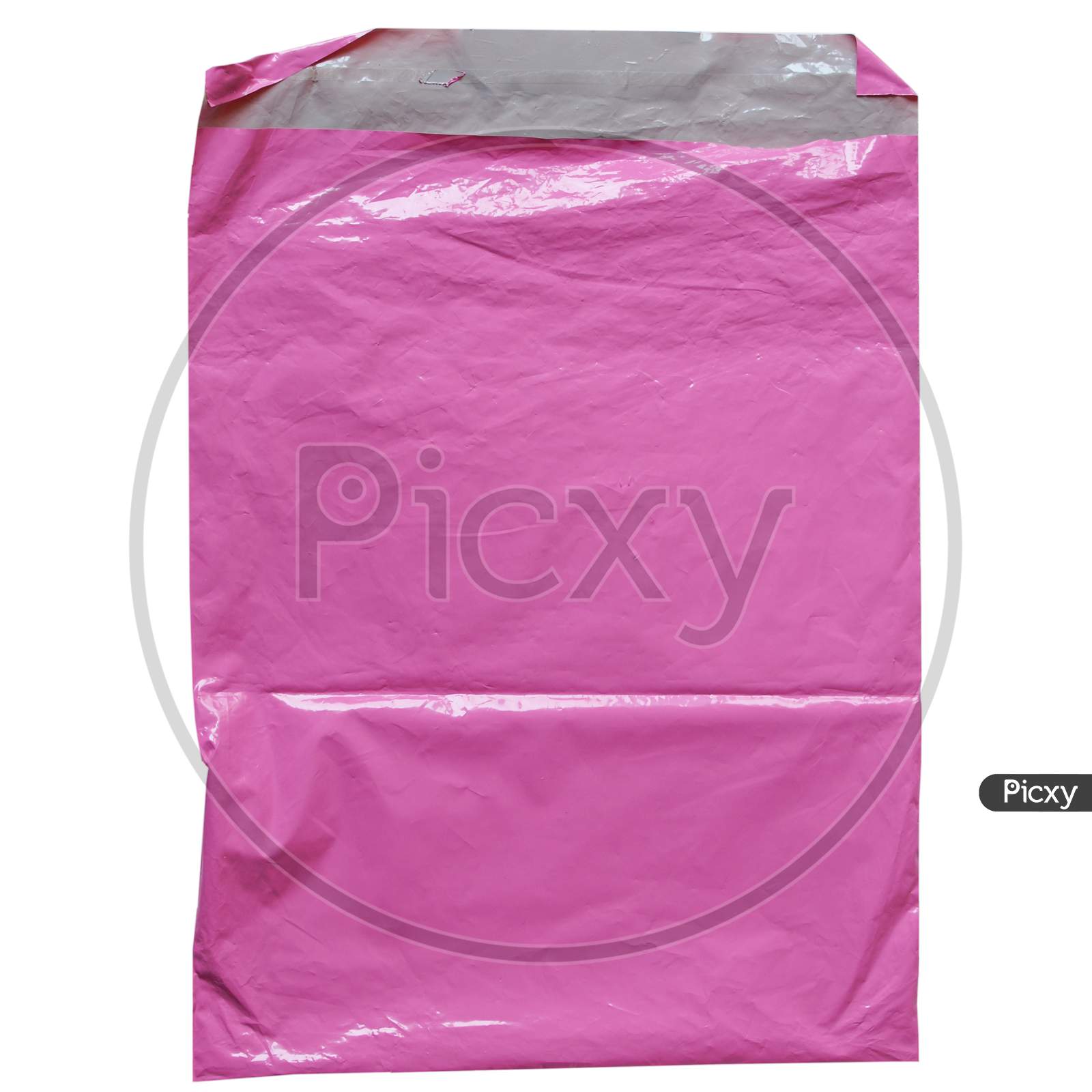 Pink Bag Isolated