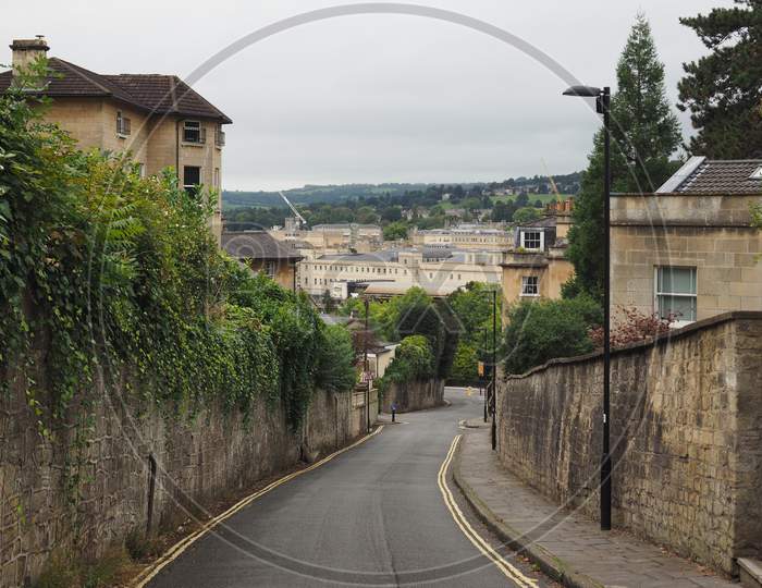View Of The City Of Bath, Uk