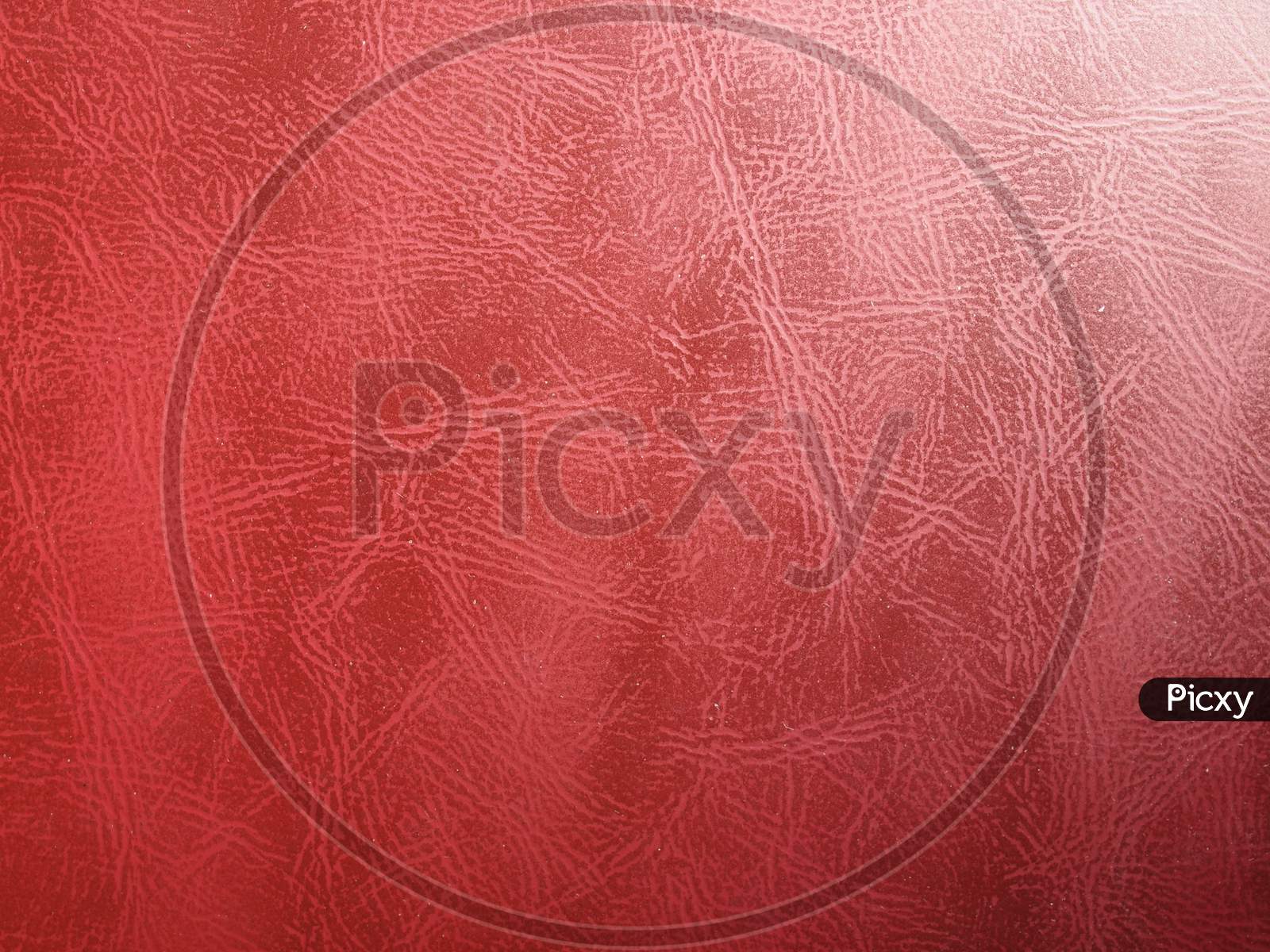 Red Leatherette Faux Leather Texture Background