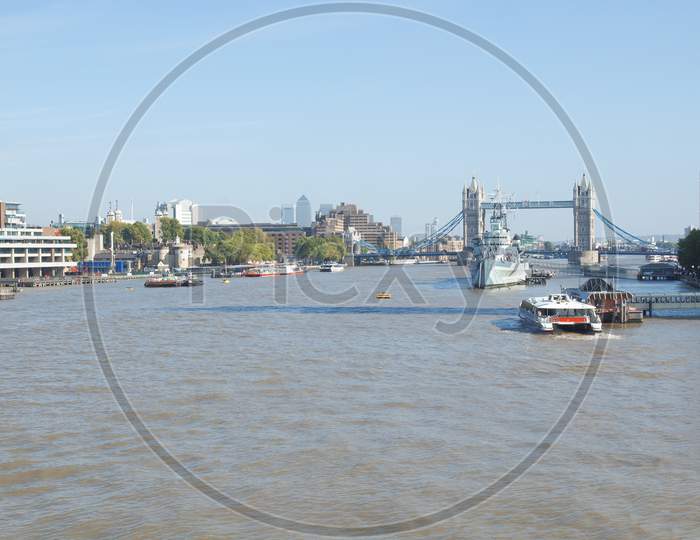River Thames In London