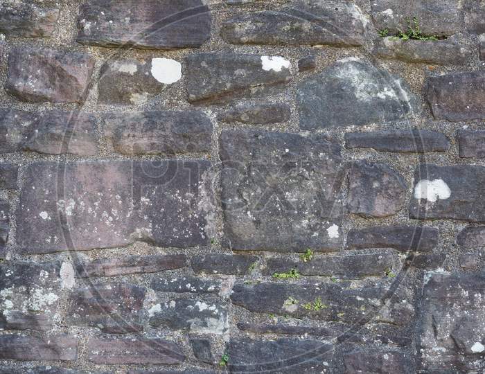 Grey Stone Wall Background