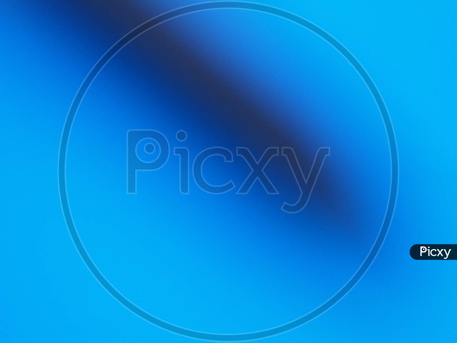 Abstract Blue Blur Background