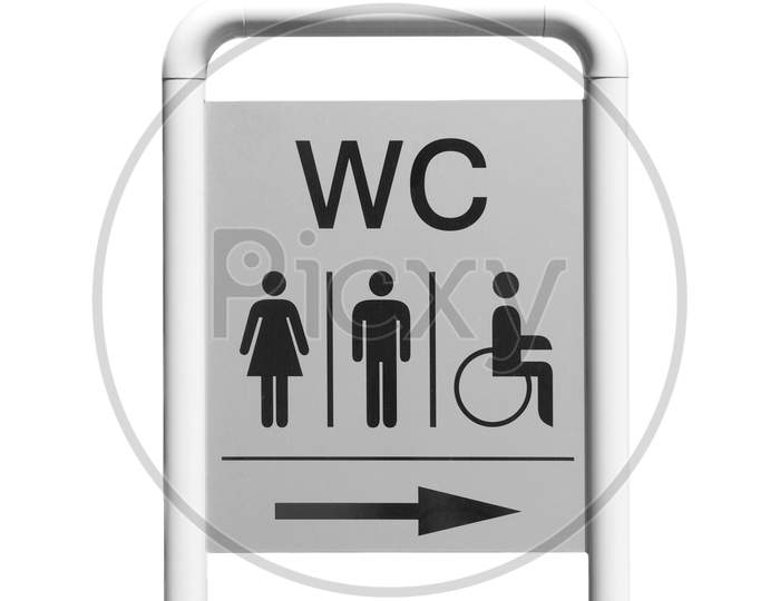 Toilet Wc Sign