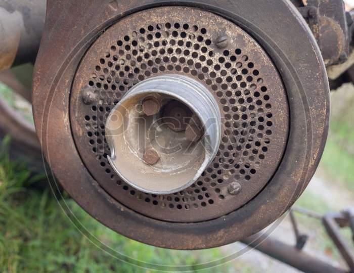 Old Motor Pulley