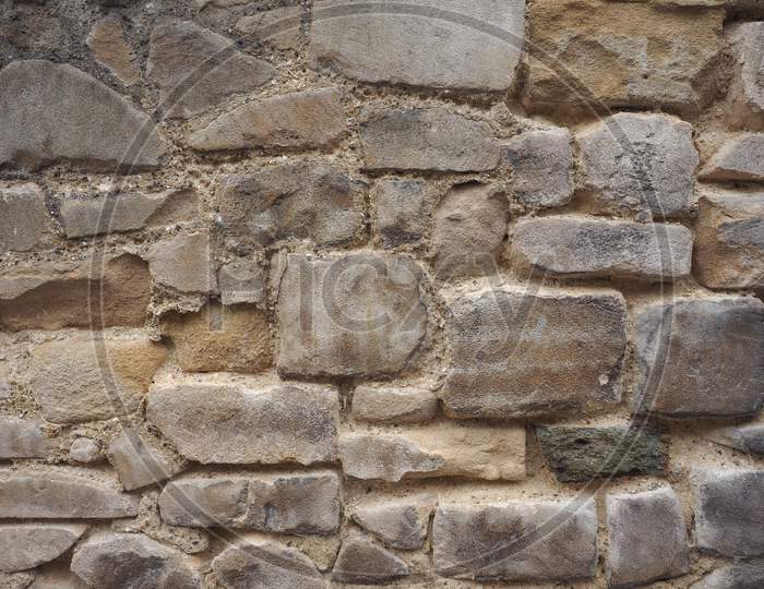Grey Stone Wall Background