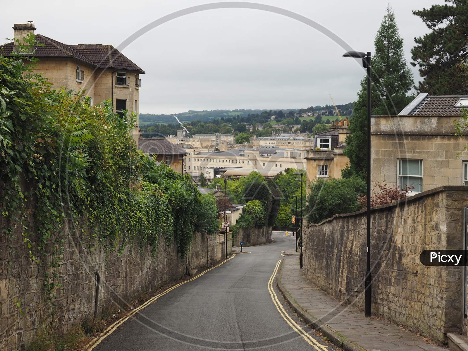 View Of The City Of Bath, Uk