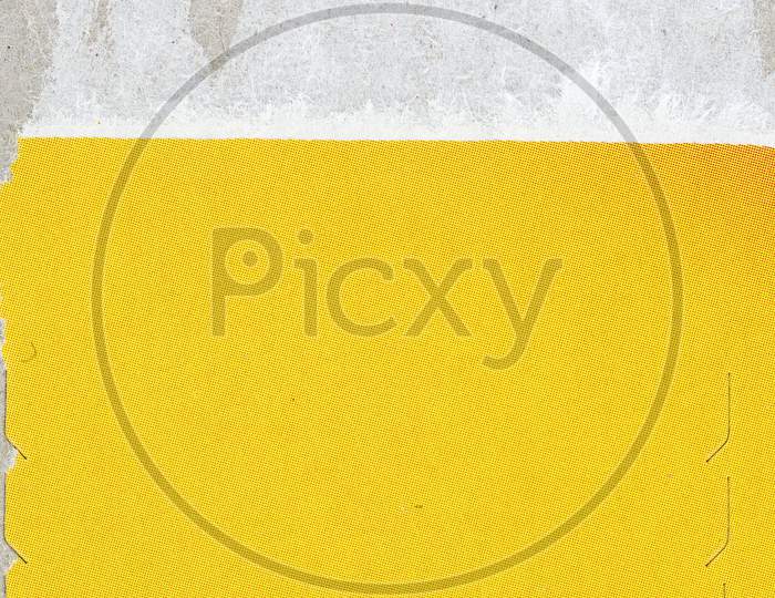 Brown And Yellow Cardboard Texture Background