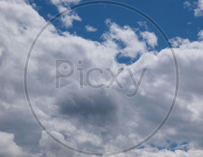 Blue Sky With Clouds