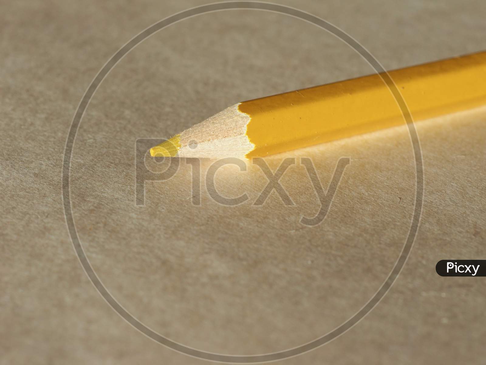 Yellow Pencil Over Paper