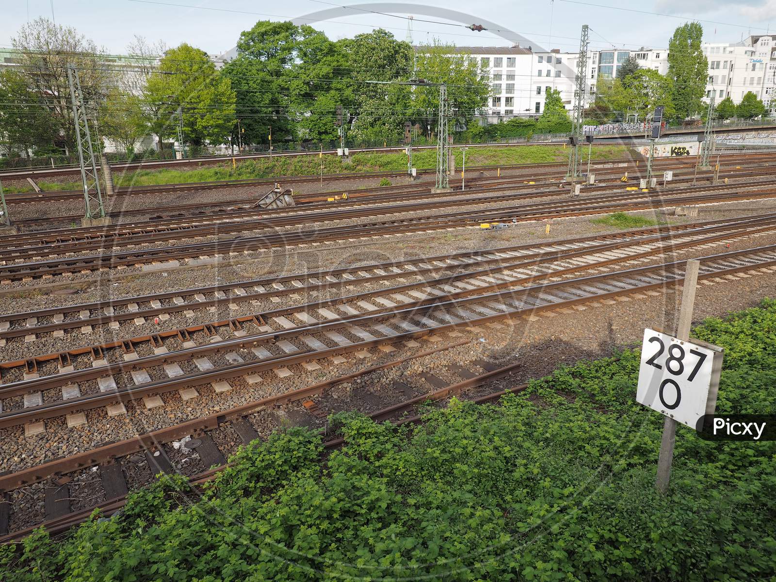 Railroad Railway Tracks