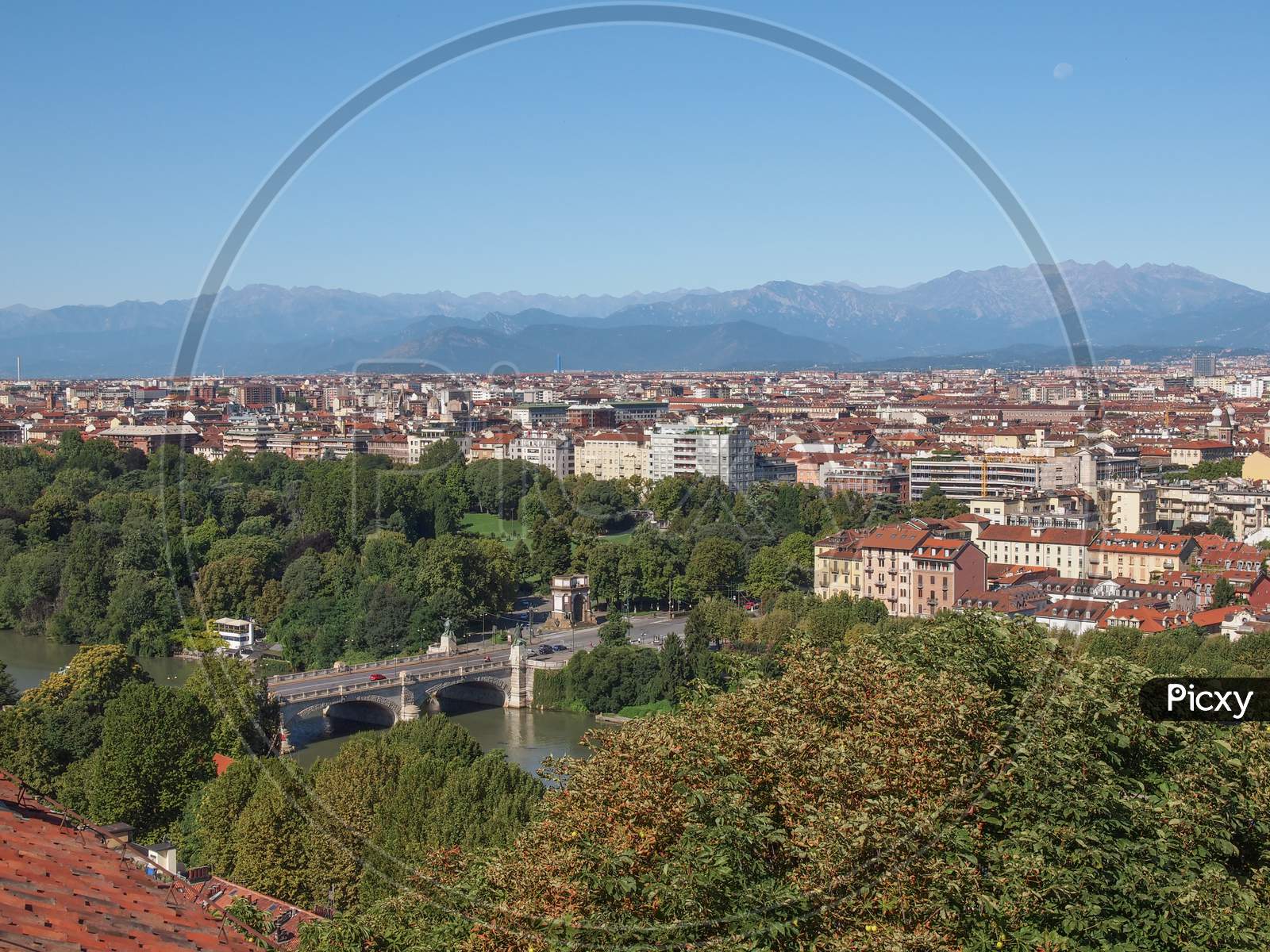 Aerial View Of Turin