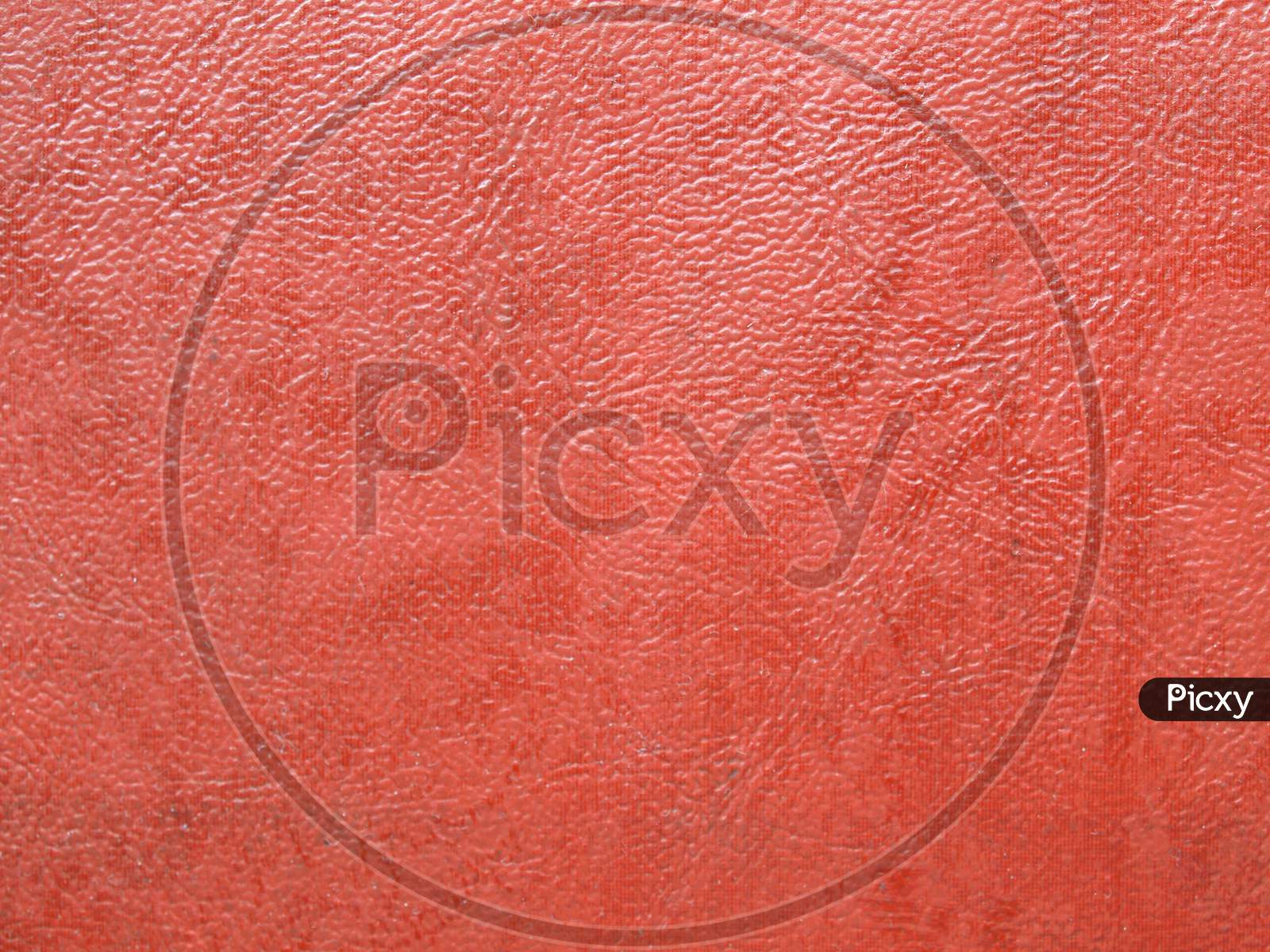 Red Leatherette Faux Leather Texture Background