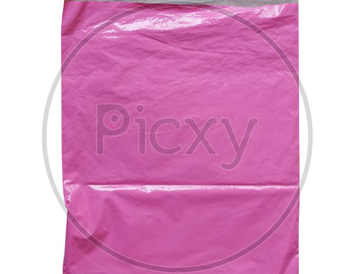 Pink Bag Isolated