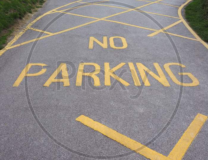 No Park Sign
