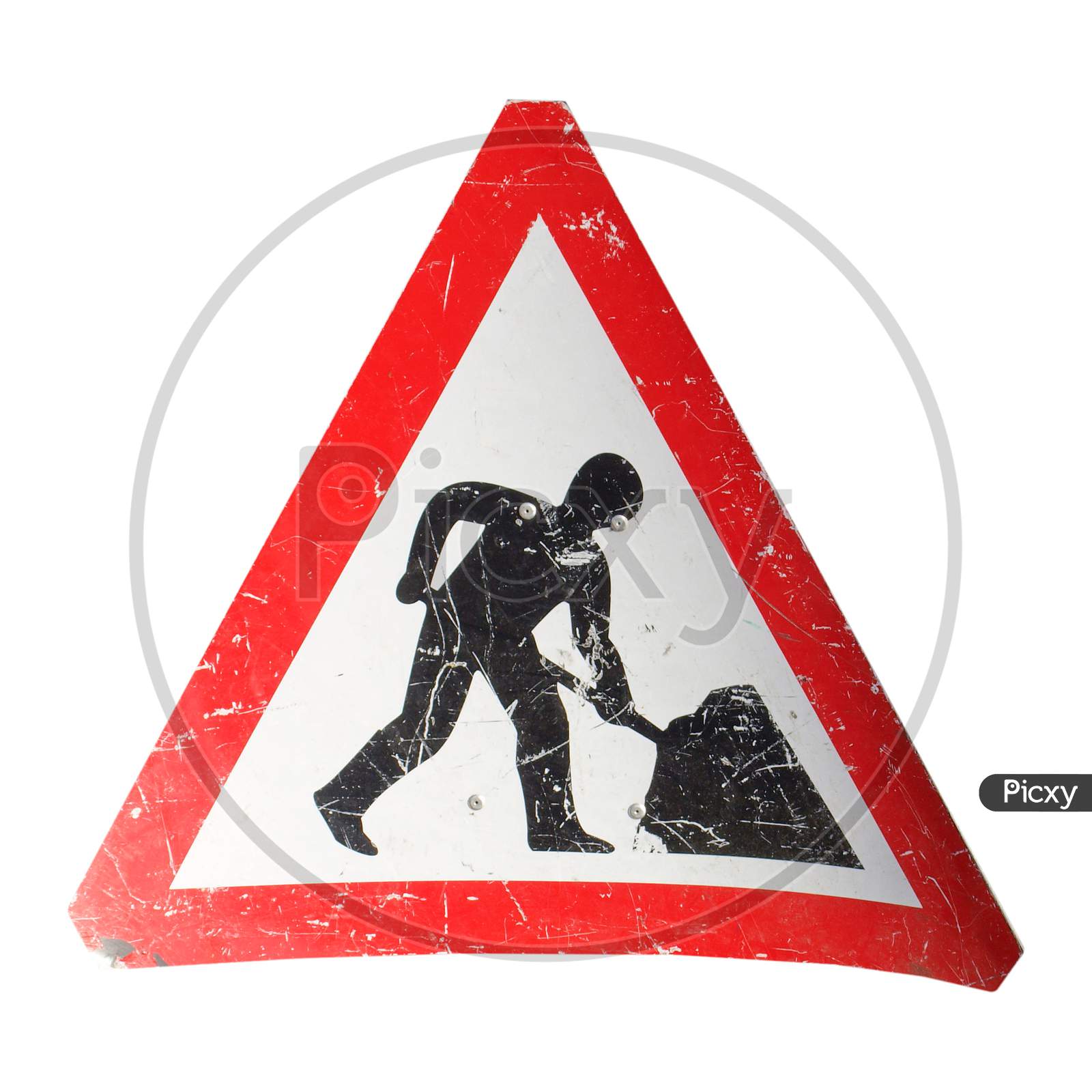 Road Work Sign