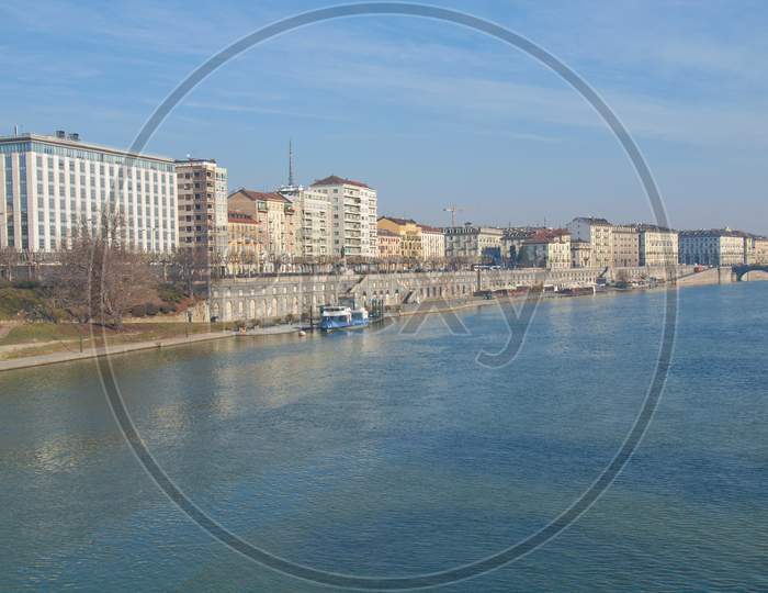 River Po In Turin