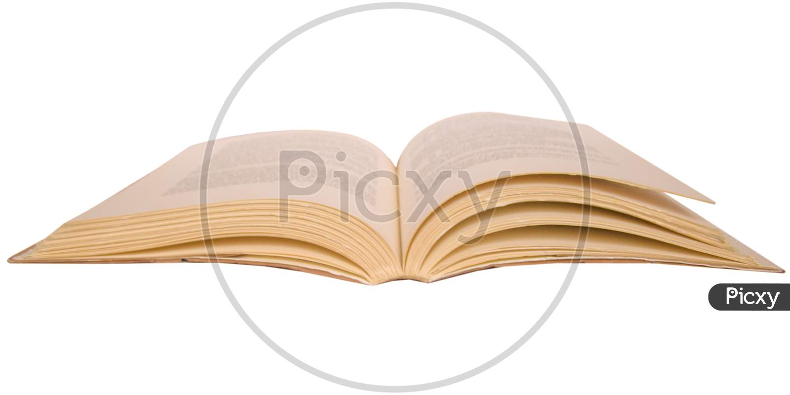 Book Isolated Over White