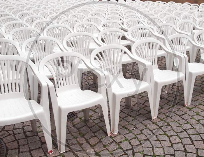 White Plastic Chairs