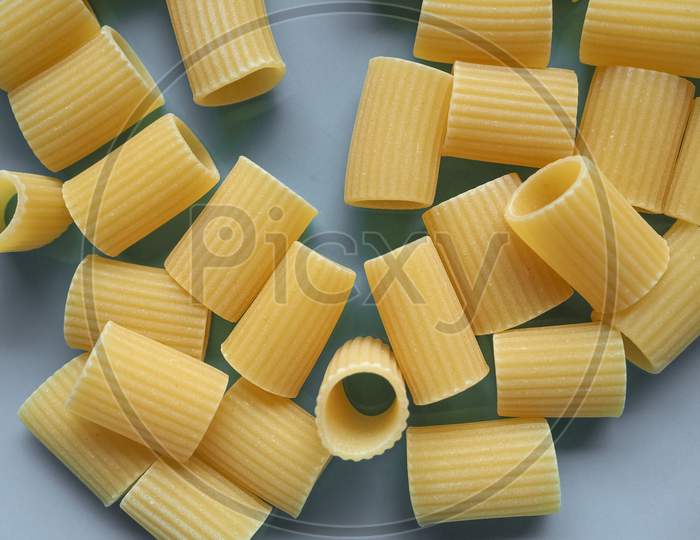 Rigatoni Pasta Food Background