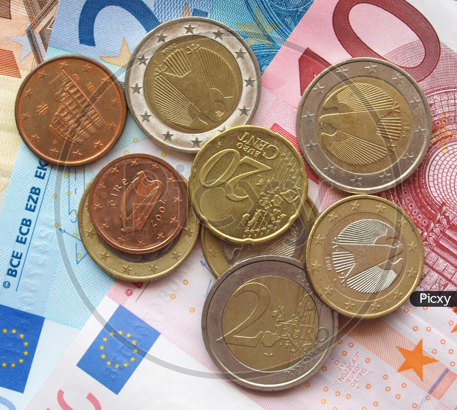 Euro Notes And Coins, European Union
