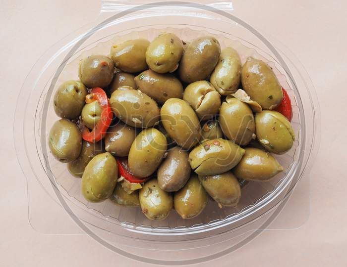 Green Olives Vegetables