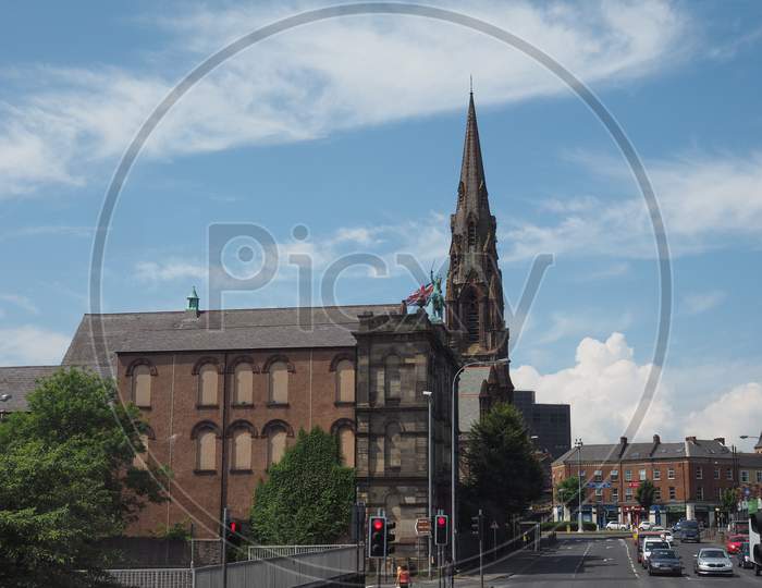 Belfast, Uk - Circa June 2018: View Of The City Of Belfast