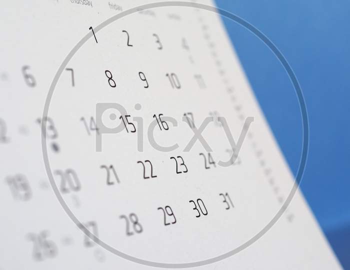 Calendar Page Detail