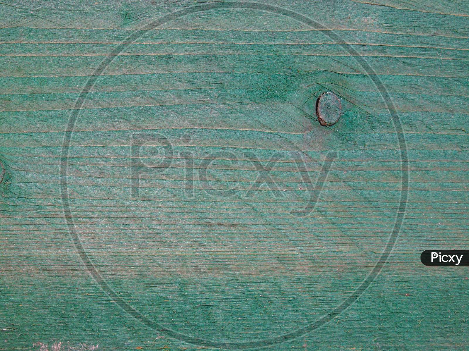 Green Wood Texture Background