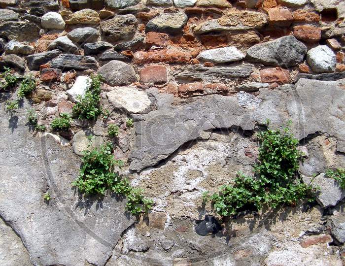 Stone And Brick Wall Background