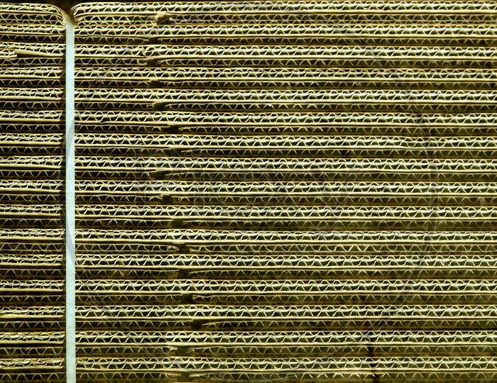 Brown Corrugated Cardboard