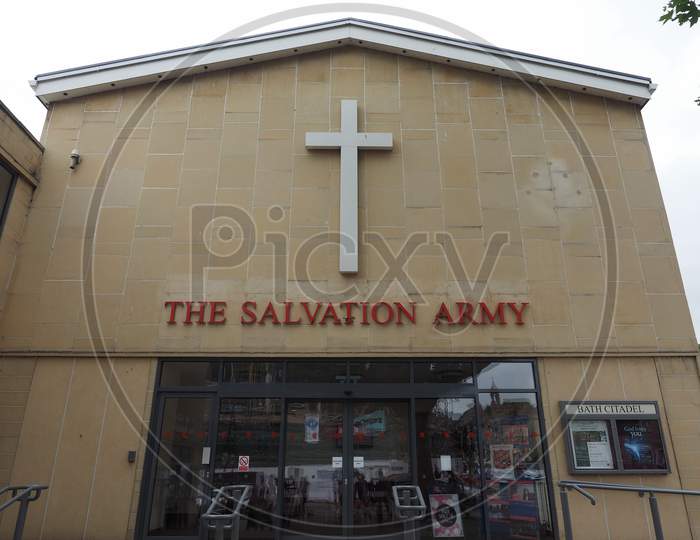 Bath, Uk - Circa September 2016: Bath Salvation Army Headquarters