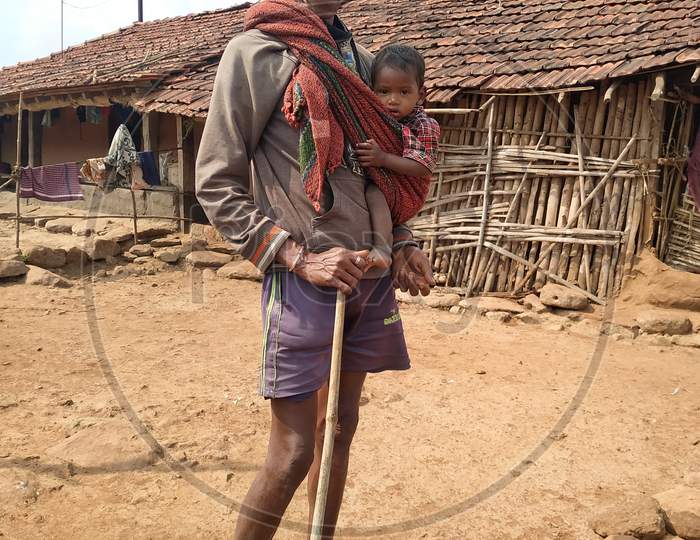 A man in tribal Area