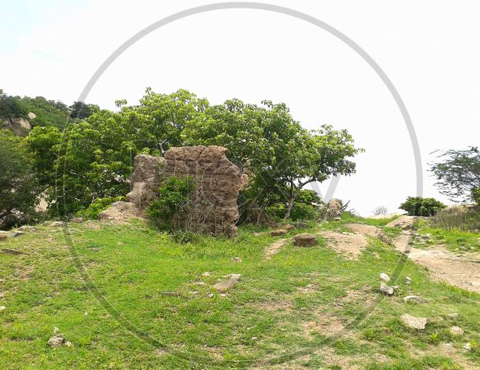 Bhuvanagiri Fort hillock