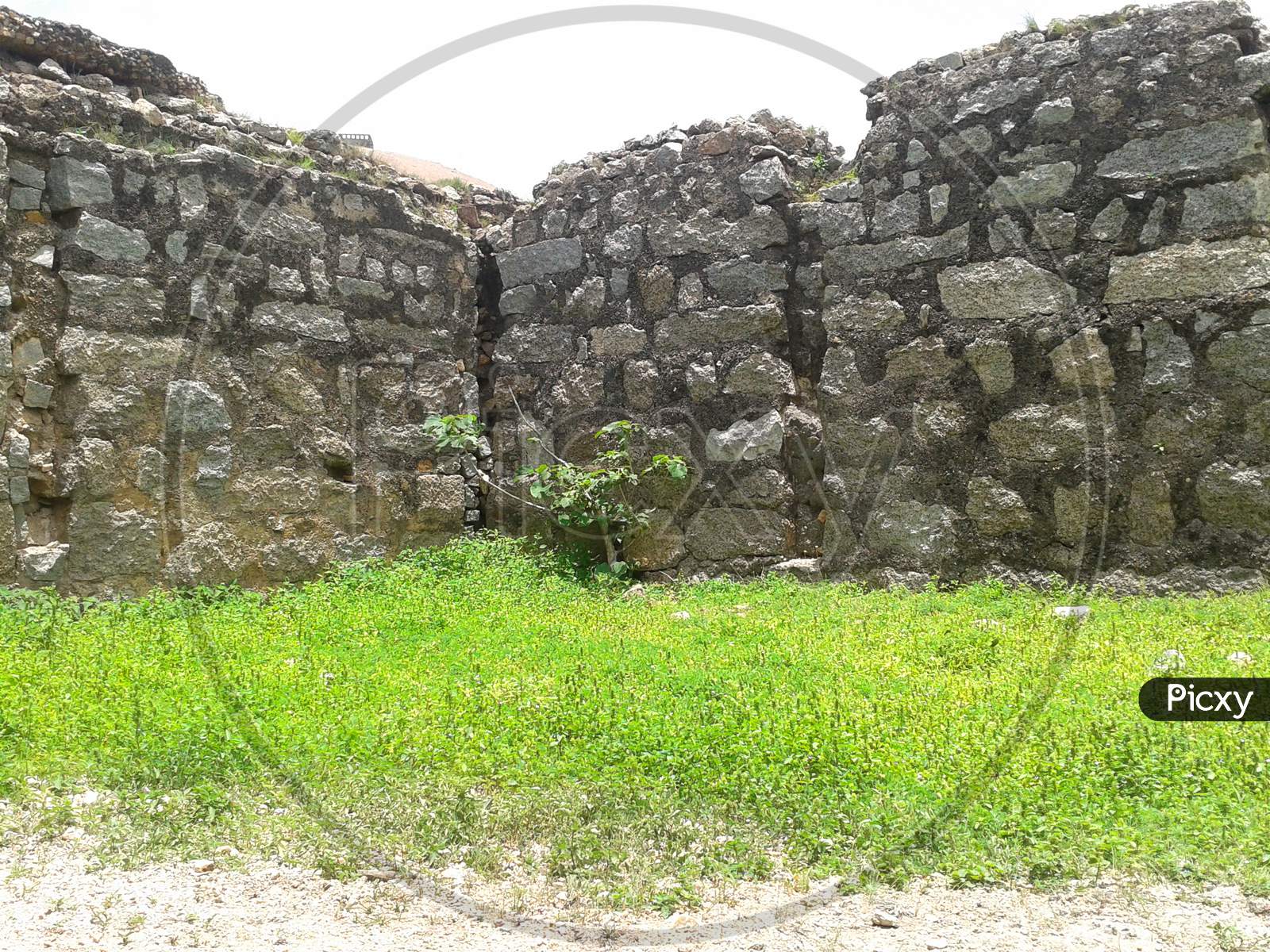 Bhuvanagiri Fort wall 2