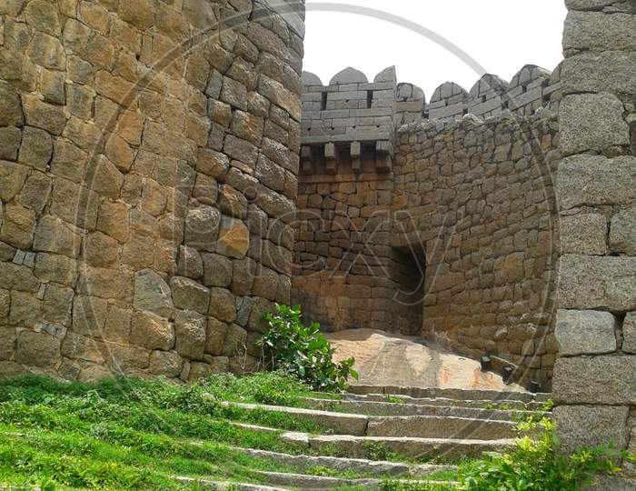 Bhuvanagiri Fort ruins 5