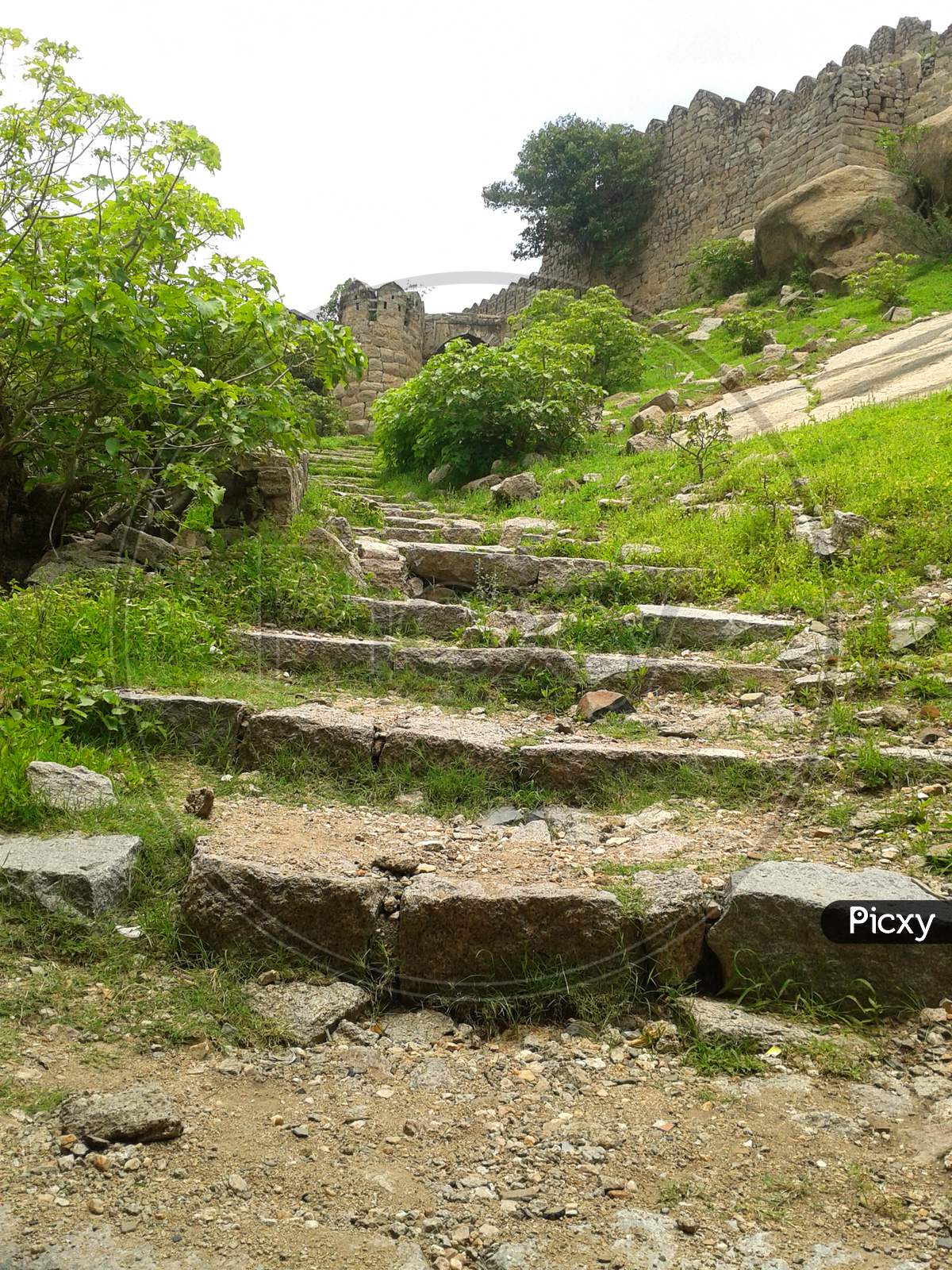 Bhuvanagiri Fort ruins 6