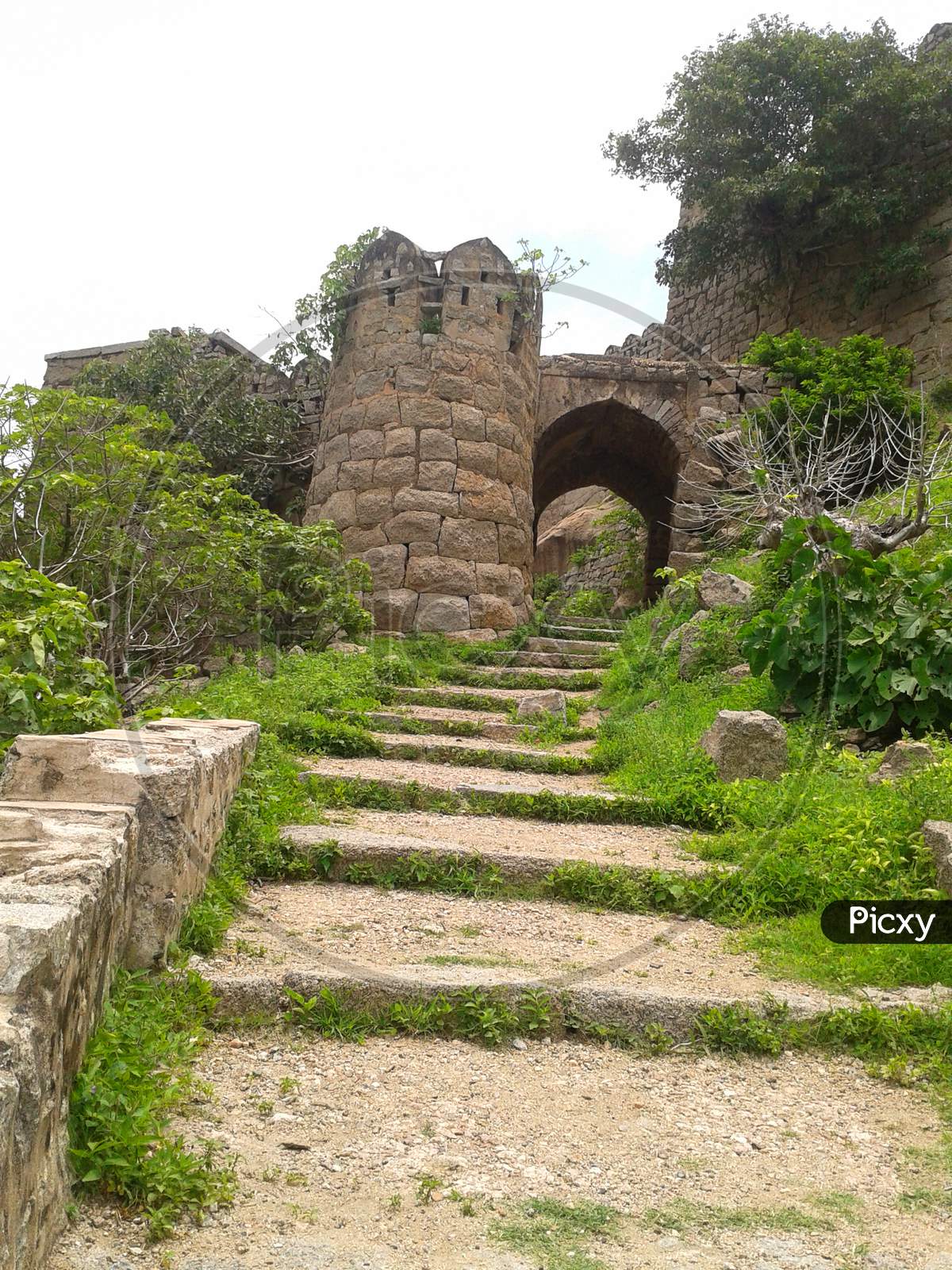 Bhuvanagiri Fort ruins 8