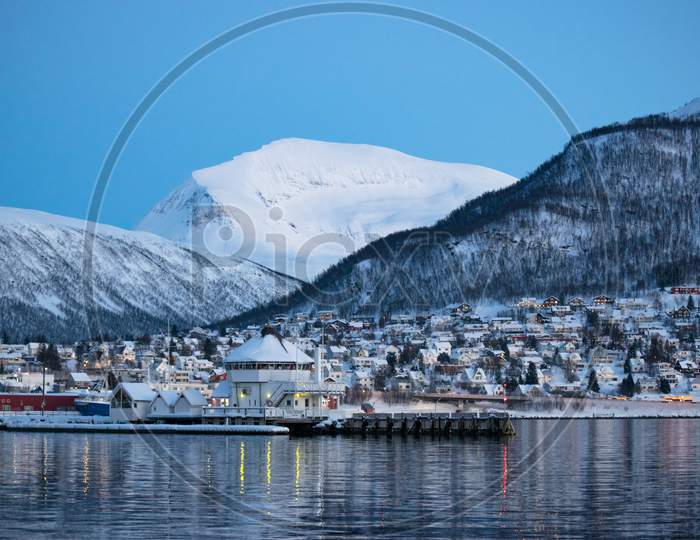 Scenic Beauty of Tromsø harbour