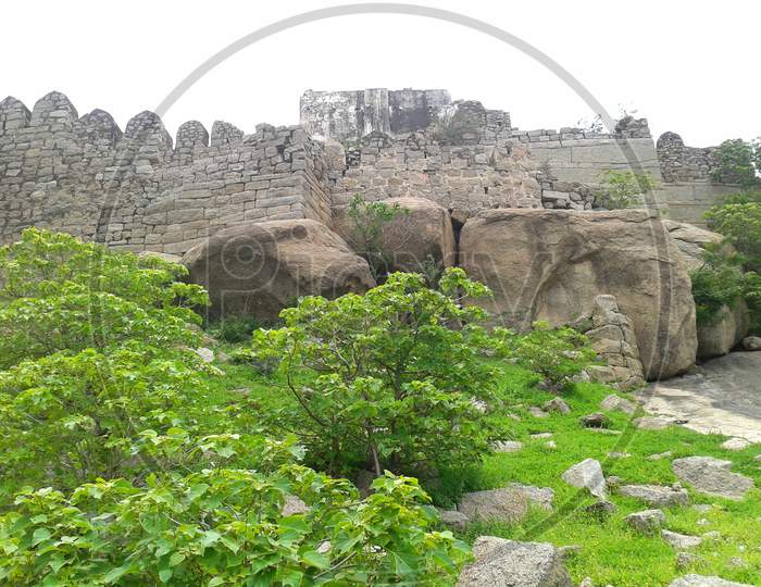 Bhuvanagiri Fort ruins 9