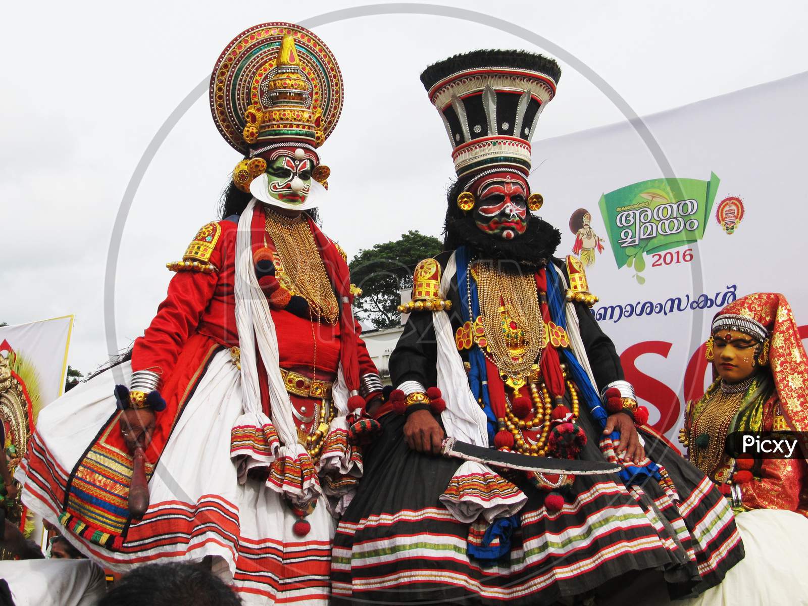 Kathakali Dancers of Kerala